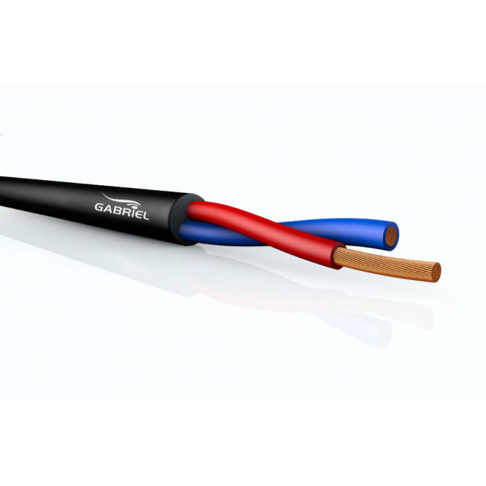 Спикерный кабель GABREAL GAT 215 PRoFLEX TWINAX 2x1,5 PVC 100181