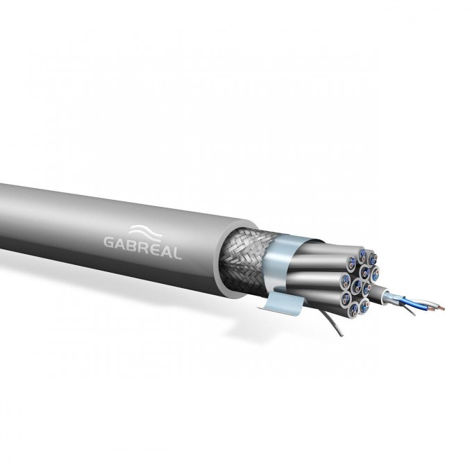 Многожильный кабель GABREAL DM AWG23/1 SF/F 8P FRNC-C 100283
